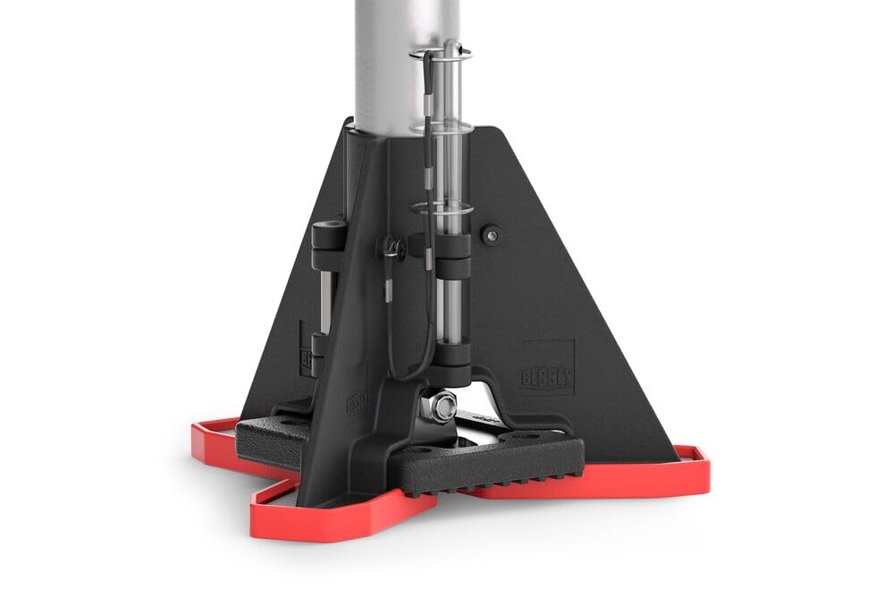 BESSEY Trípode STE-KBS, apto para STE55 y STE90, construcción ligera y estable gracias a los perfiles de aluminio y al plástico reforzado con fibra de vidrio, peso 0,27