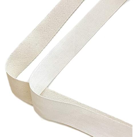 Over Kleshas Soft and Fine Cotton Twill Tape (Natural, 3/4") Cover