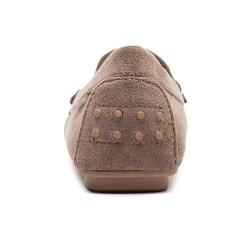 Image of Bernal Women's Non-Slip Penny Loafers - All-Day Comfort Flat Driving Shoes for Work Office & Casual Walking