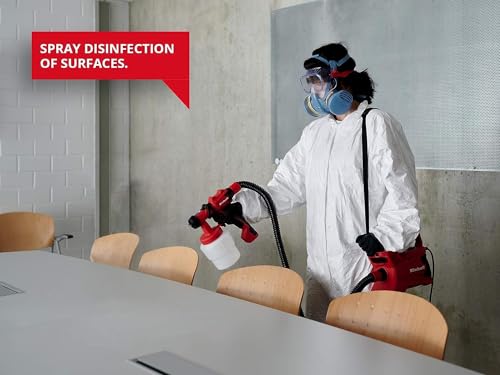 Einhell elektrisches Farbsprühsystem TC-SY 700 S (700 W, halbstationär, mittelgroße bis große Arbeitsflächen, für Lacke und Lasuren)