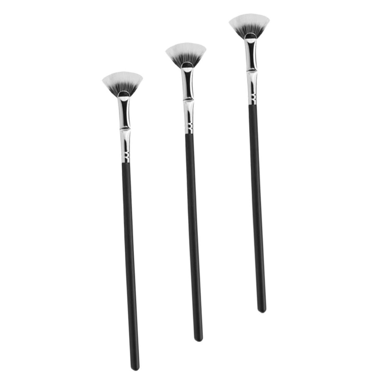 WRITWAA Versatile Mascara Brushes 3pcs Set for Lash Extensions Soft Comfortable Bristles Easy Application
