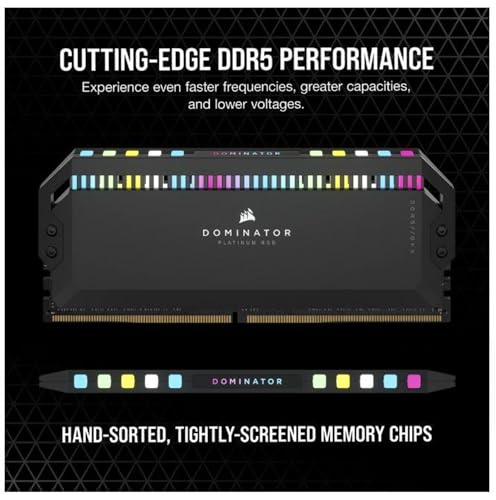 Corsair DOMINATOR PLATINUM RGB DDR5 32GB (2x16GB) 5200MHz view 4