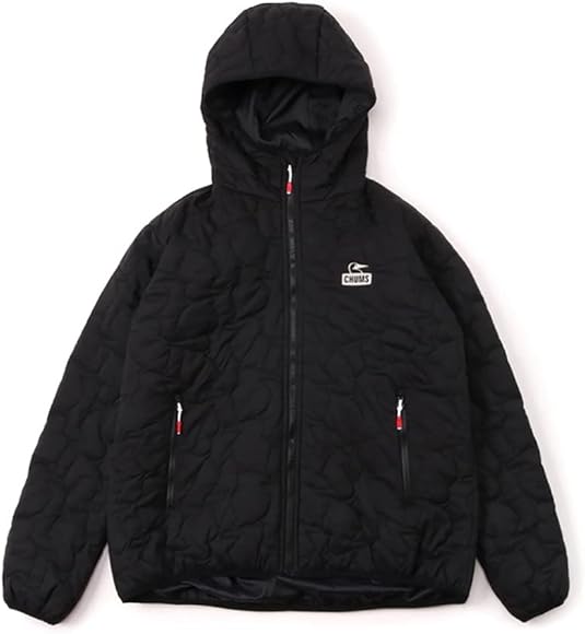 Amazon.co.jp: [チャムス] Booby Stitch Light Padded Hoodie 