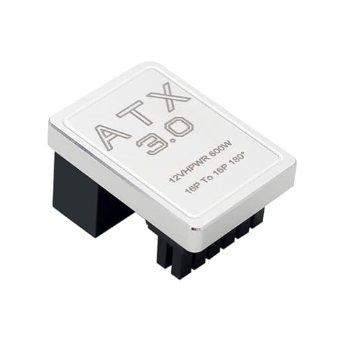 ASHLUYAK Carte graphique Adaptateur d'alimentation GPU 180° U-tour 12 + 16P vers 16P pour câble de carte de châssis de bureau PH316 GPU PCIe5.0 16 broches vers 16P U tour