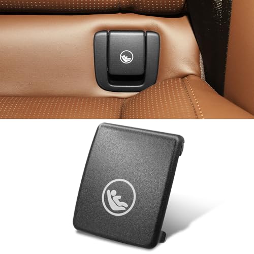 Jaronx Compatível com capa de âncora de assento infantil Volvo C40/S60/S90/V60/V90/XC40/XC60 2018 2019 2020 2021 2022 2023 2026 2026, capa de âncora de trava de assento traseiro ISOFIX para Volvo