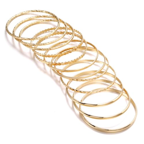 Image of Shining Diva Fashion Gold Plated Stylish Kada Bangle Cuff Bracelet for Women & Girls