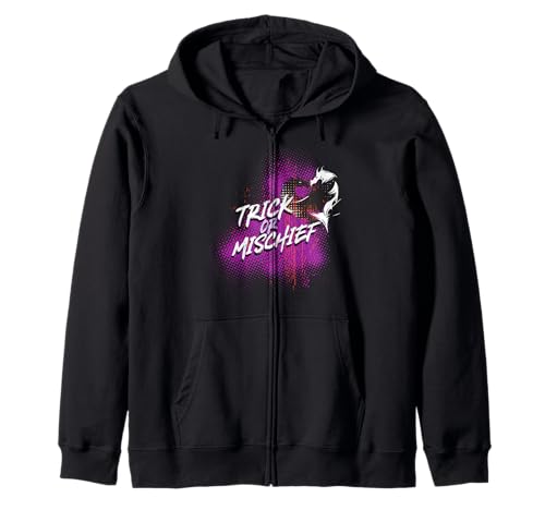 Sweat Descendants Disney à capuche zippé pour Halloween