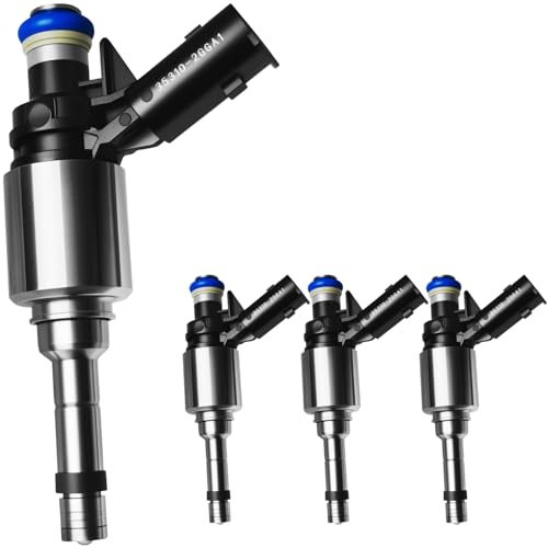 SeyPon Set of 4 Upgraded 35310-2GGA1 GAS Fuel Injectors Fit