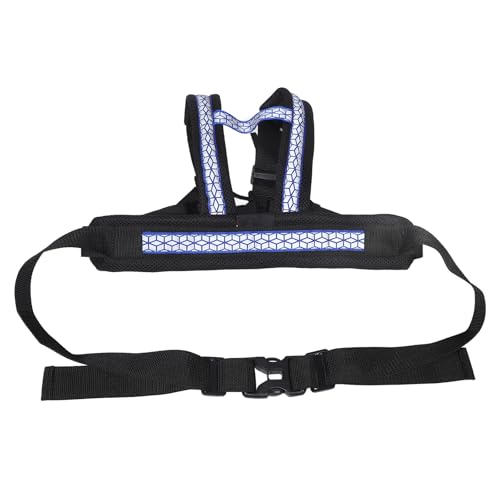 HOODANCOS Arnés de Seguridad Ajustable para Pequeños Cinturón Negro para Asientos de Motocicleta y Bicicleta de Aprendizaje Soporte Lumbar Cómodo para Paseo Seguro al Aire Libre