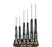 Produktbild Wiha Schraubendreher Set Precision ESD Sechskant 6-tlg. (32278) für elektronische Bauteile, schlanke Grifform und Drehkappe für gefühlvolles Arbeiten, Modellbau, Feinmechanik,