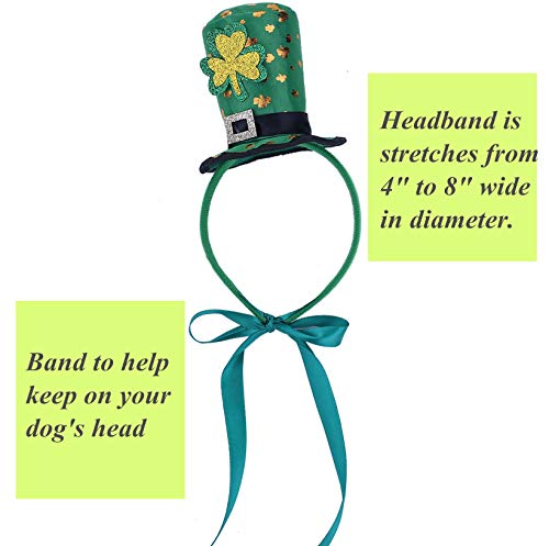 St Patricks Day Dog Costume – St. Patty’s Day Doggie Headband and Green Bow Tie Kit St Patricks Day Dog Costume – St. Patty’s Day Doggie Headband and Green Bow Tie Kit