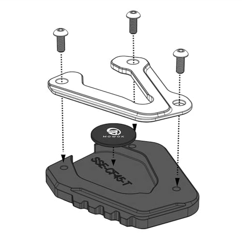 Bouchons de valve d'extension de béquille et accessoires motos 450MT - 5