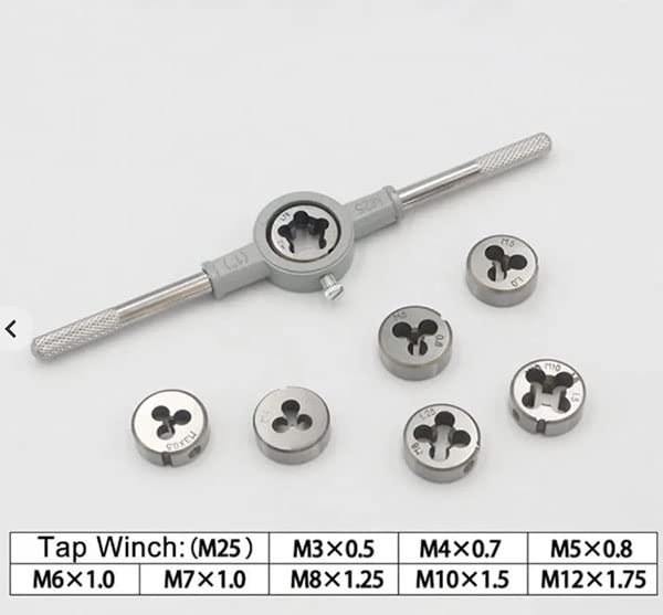 8 pcs tap and die Set 1