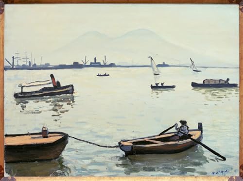 Tableau toile Albert Marquet Le Vésuve pour raviver un mur blanc vide 60x90