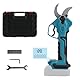 Akku Astschere Elektrische Gartenschere Kompatibel mit Makita 18V Akku, Max Öffnung 65 mm, Professionelle Bürstenlose Gartenschere mit LCD Anzeige für Baum Beschneiden Obstbäumen (Ohne Akku)
