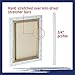 U.S. Art Supply Professional Quality Stretched Canvas, Multipack of 10 Small Sizes, 2 Each 4x4, 5x7, 8x10, 9x12, 11x14 Inches - 12-Ounce Primed, 3/4