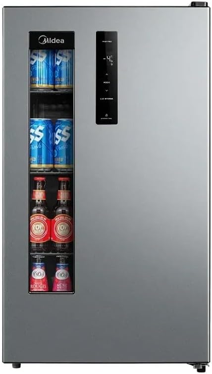 Cervejeira Frost Free 82L Prata Midea 220v