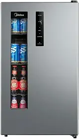 Cervejeira Frost Free 82L Prata Midea 220v