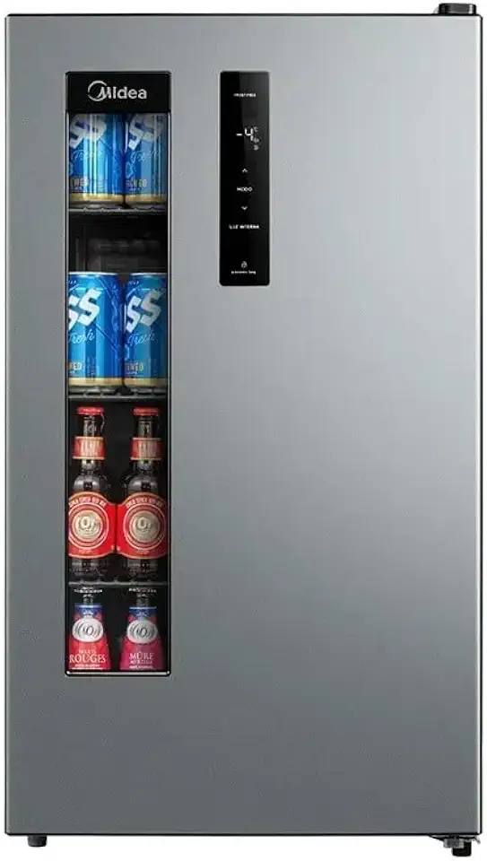 Cervejeira Frost Free 82L Prata Midea 220v