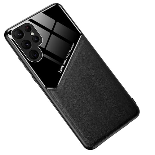 Étui en cuir pour Samsung Galaxy S26 anti rayure noir