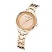 CURREN Watch Women Casual Fashion Quartz Wristwatches Ladies Gift Creative surface 9015 (rose gold)
