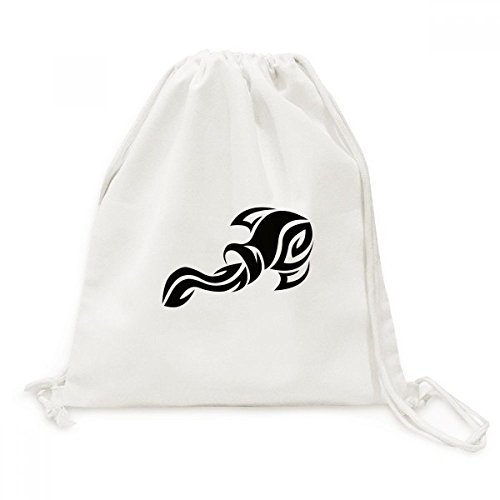 Sac cordon en toile Verseau voyage DIYthinker