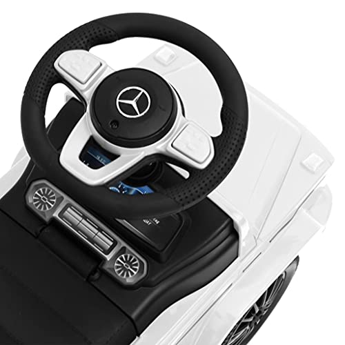 vidaXL Rutschauto mit Autohupe Motorgeräusch Staufach Kinderauto Schiebeauto Rutscher Lauflernhilfe Kinderfahrzeug… – Bild 7