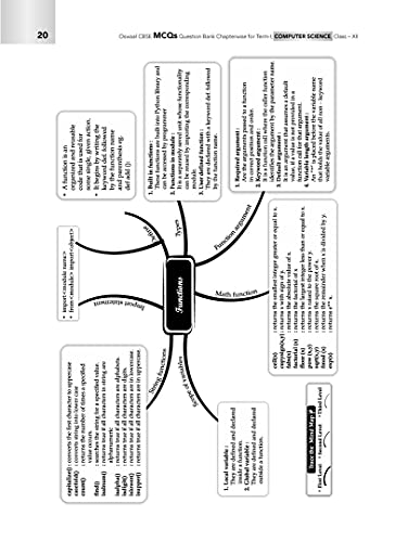 Image of Oswaal CBSE MCQs Question Bank Chapterwise For Term-I, Class 12, Computer Science (With the largest MCQ Question Pool for 2021-22 Exam)