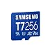 Samsung T7 microSD-Karte, 256 GB, Speicherkarte für Mobile Games auf Smartphones, Tablets und Handheld-Konsolen, UHS-I U3, Full HD & 4K UHD, 170 MB/s Lesen, MB-MB256T/WW