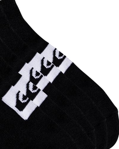 Quiksilver Men's 5anklepack (Kvj0) Socks, Black, One Size, Black, One Size2