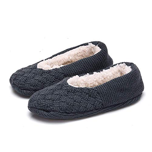 Image of Women's Slipper Socks Low Cut With Grippers, Thick Super Soft Indoor Socks Non-slip Slipper Shoes