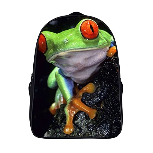 Sac à dos Étudiant Tree Frog mode ado sac d'école 3D