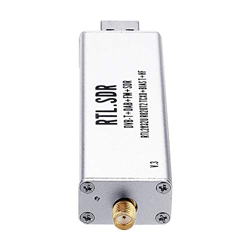 0.1MHz-1.7GHz TCXO RTL SDR Receiver R820t2 USB RTL-SDR Dongle with 0.5ppm TCXO SMA MJZSEE A300U Test
