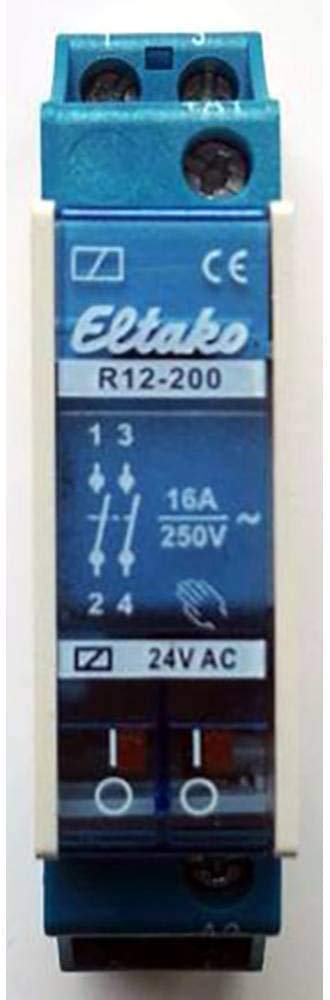 Relè Di Commutazione Eltako ER12DX-UC – 230V, 16A, Universale, Nuovo, Per Impianti Elettrici