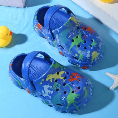 Image of Girls' Clogs for Toddlers & Kids Lightweight Garden Shoes Breathable Slip-on Slides Sandals Slippers Children's Beach Water Shoes