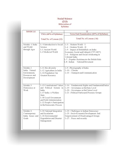 TOP NIOS Social Science Guide Class 10 (T-213)