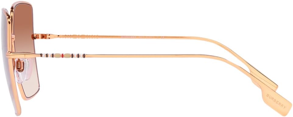 BURBERRY Sunglasses BE 3133 133713 Daphne Rose Gold Gradient Pink - Image 4