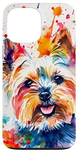 Yorkshire Terrier, Yorkie Watercolor, Yorkshire Terrier Mom Case for iPhone 13 Pro Max