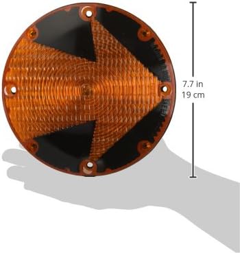 Grote 56083 7" School Bus Light (Single Contact with Arrow Lens) image 5