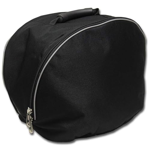 Dream Duffel Track Day Helmet Bag, Fleece-Lined Protective Case for Full Face Helmet with Interior Pockets & Removable Strap