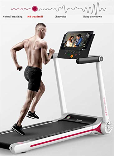 Zjdu Folding Treadmill,Home Treadmills,Electric Motorized Running Machine,With High-End Led Digital Display, Distance, Calories, Speed, Etc.2.5Hp Power,12.8Km/H Max Speed #TOP2