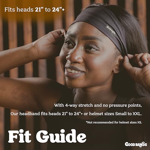 Image of Sweatband for Men and Women - Unisex Non Slip Headband that Wicks Moisture and Eliminates Excess Sweat - Durable & Long-Lasting - Running, Sports, Gym