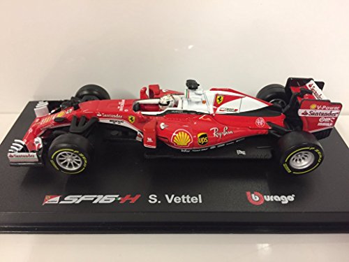Bburago 15636804 - Modellino Ferrari SF16-H, scala...