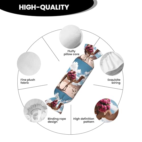 Almohada de espuma viscoelástica tamaño único negro miniatura 5