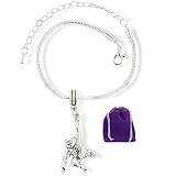 Monkey Bracelet | Stainless Steel Snake Chain Charm Bracelet