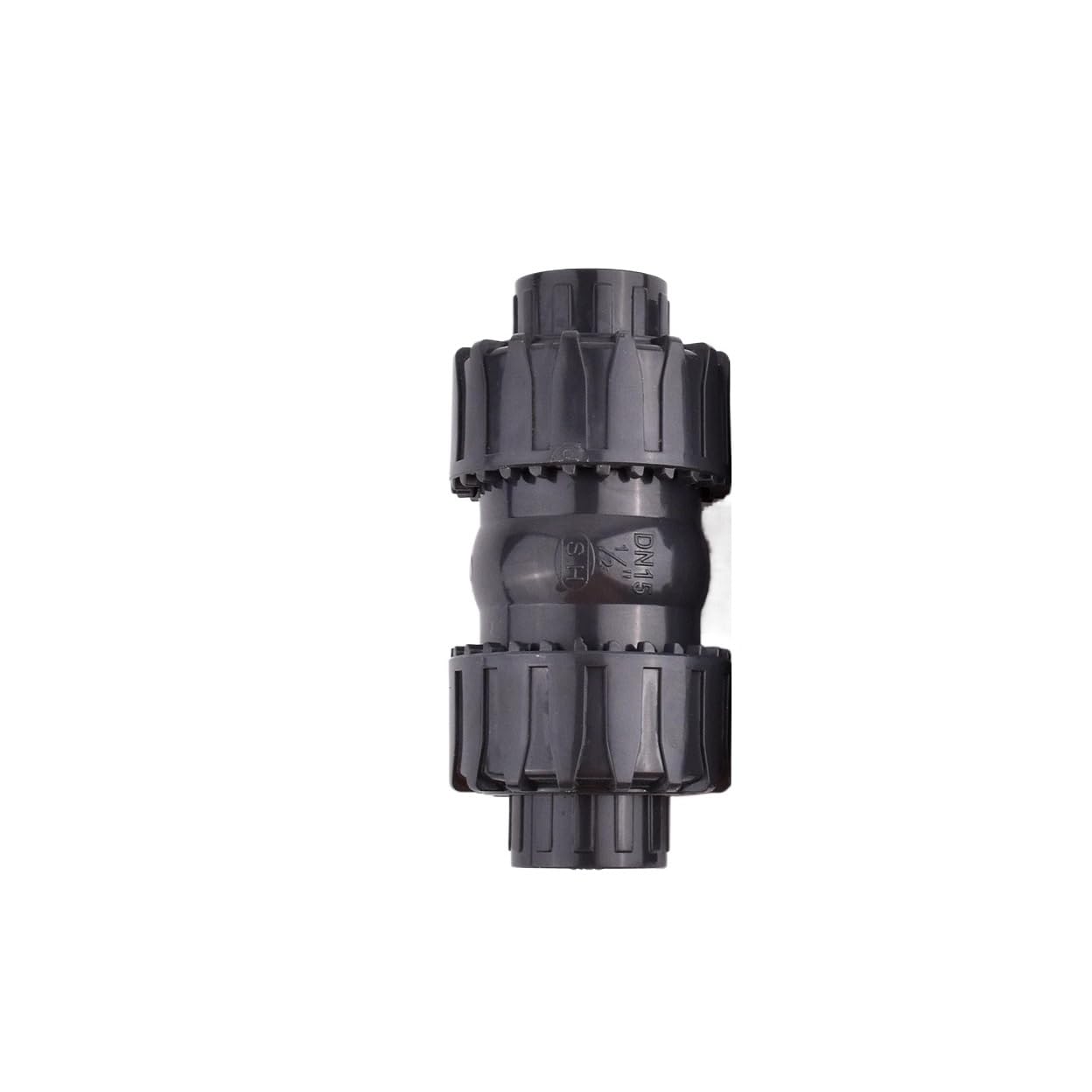 Válvula de retención de Bola de unión de PVC de 20 a 63 mm, válvula de retención de plástico PVC for acuarios, Jardines, riego, Tratamiento de Agua, Accesorios.(Inner Diameter 63mm)