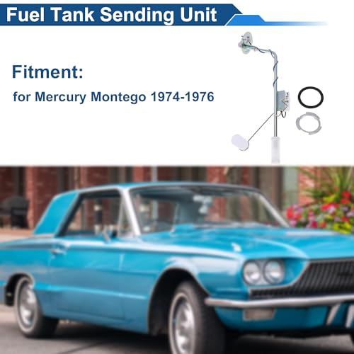 Ensemble émetteur de carburant et support robuste Mercury Montego 74-76 - 2