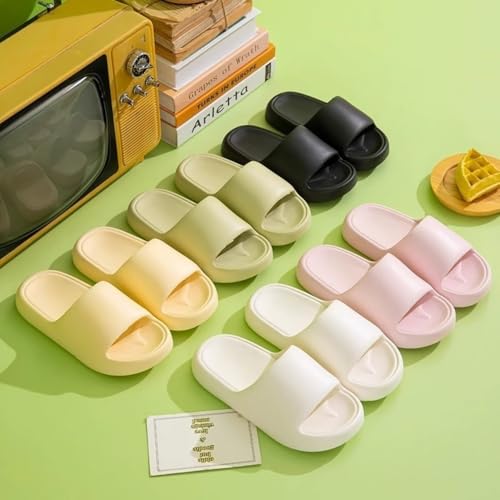 Cozy Cloud Slippers for Women - Soft Open Toe Slides, Breathable Lightweight Supportive Sole for Bedroom Shower Spa, Holiday Gifts2