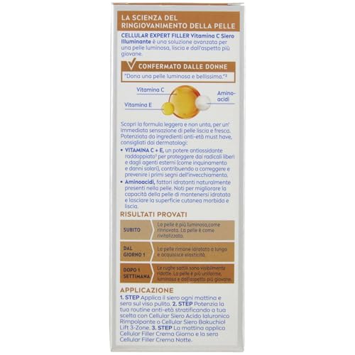 NIVEA Cellular Expert Filler Vitamin C Aufhellendes Serum, 30 ml, Anti-Falten und Antioxidans… – Ansicht 3