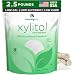 Morning Pep Pure Birch Xylitol (Keto Diet Friendly) Sweetener 2.5 LB (Not From Corn) NON GMO - KOSHER - GLUTEN FREE - PRODUCT OF USA. 40 OZ